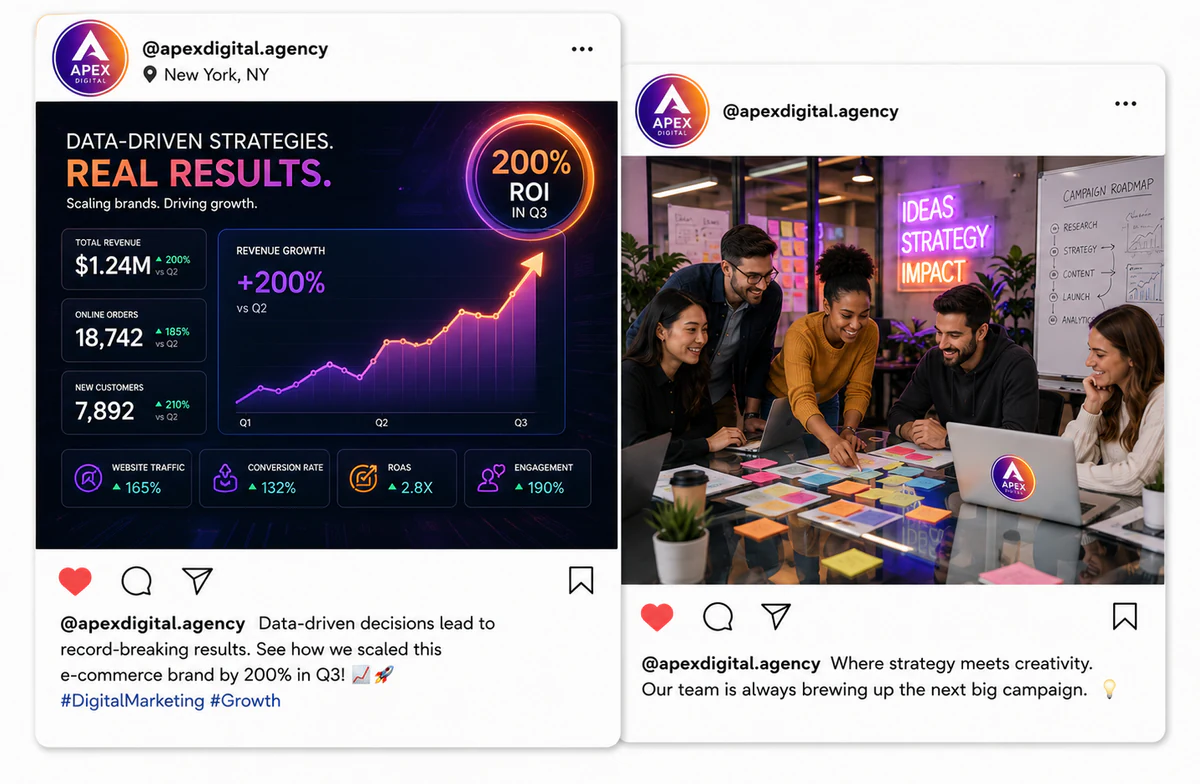 Agences de Marketing et Consultants Social Media Showcase